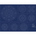 Mandala Sashiko Panel - Navy Mandala Sashiko Panel - Navy